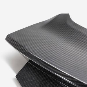 Ford Mustang Decklid - Anderson Composites - Type-AO Double Sided Carbon Fiber - `24-`27